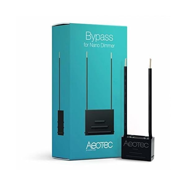 Aeotec Bypass for Nano Dimmer, Load Resistor and Dummy Load for dimmer, TRIAC dimmer switches to